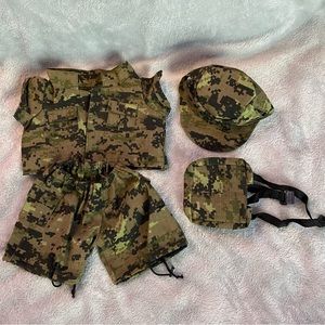 Army outfit for Build-A-Bear sized stuffie